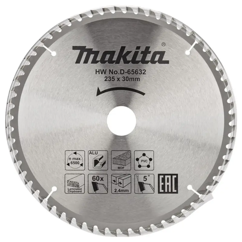 Makita Zaagb multi 235x30 60T 5g - D-65632 Koop Online