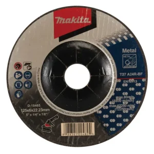Ambachtelijk Makita Afbraams met 125x6,0x22,2 20st - D-18465-20