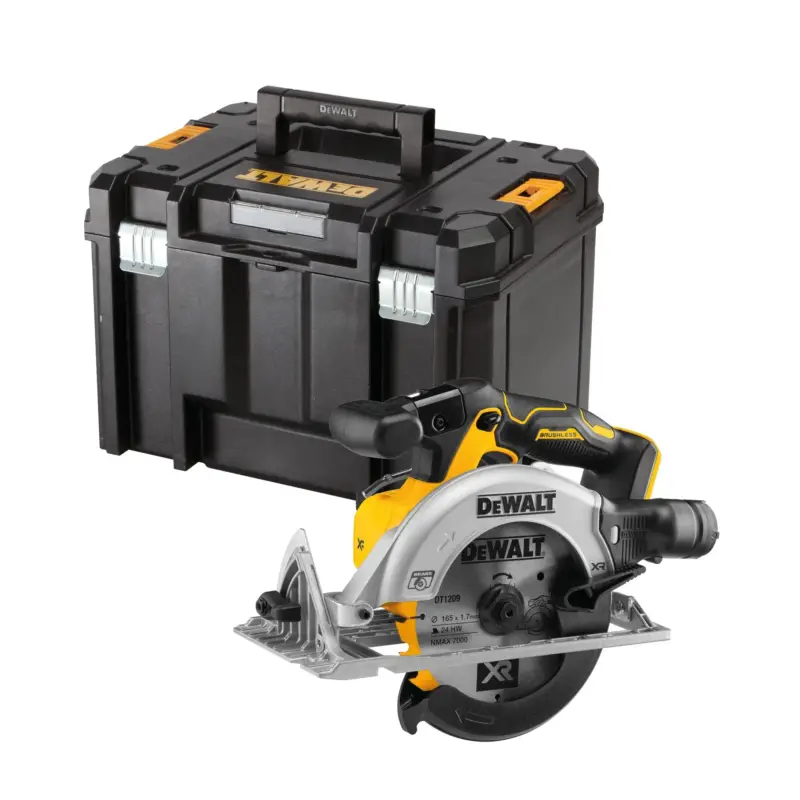 Gecertificeerd DeWalt DCS565NT-XJ 18V XR Brushless 165mm Cirkelzaag in TSTAK koffer (accu cirkelzaag)