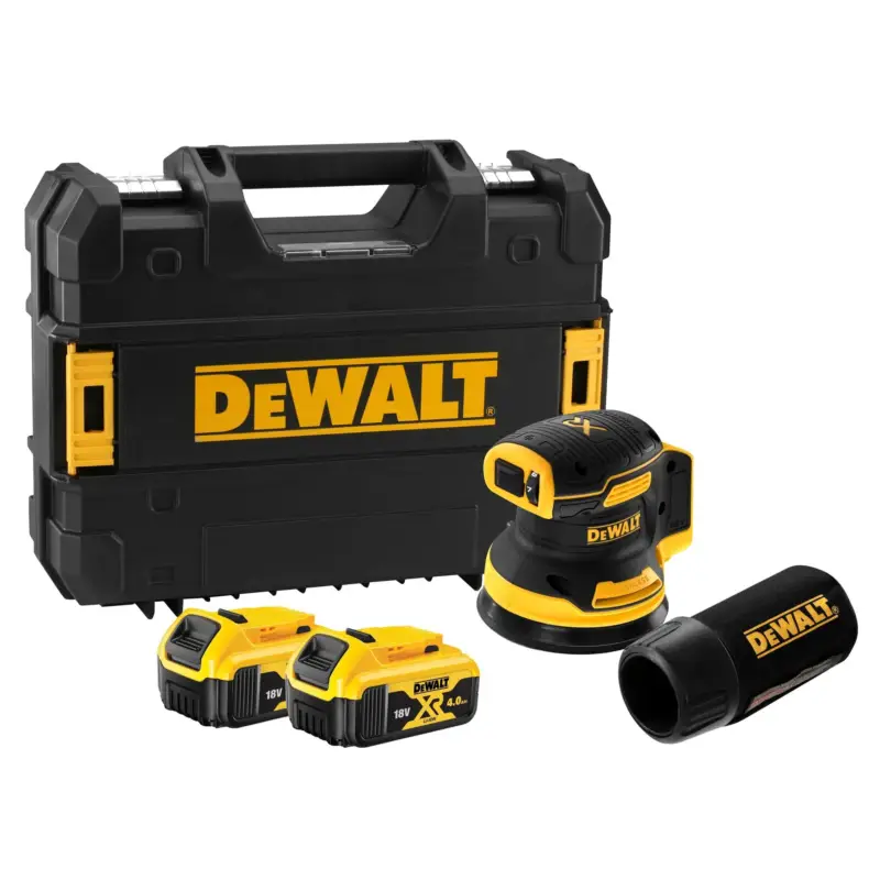 Gratis Retour DeWalt DCW210P2-QW 18V XR Brushless Excenterschuurmachine 125mm (accu schuurmachine)