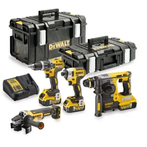 DeWalt DCK422P3-QW 4-Delige Set DCD796 + DCF887 + DCG405 + DCH273 (DeWalt gereedschapset) Alleen Vandaag