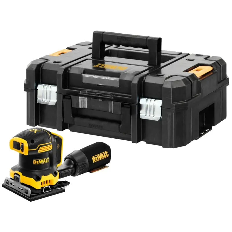 Direct Beschikbaar DeWalt DCW200NT-XJ 18V XR Brushless 1/4 vel Vlakschuurmachine (accu schuurmachine)