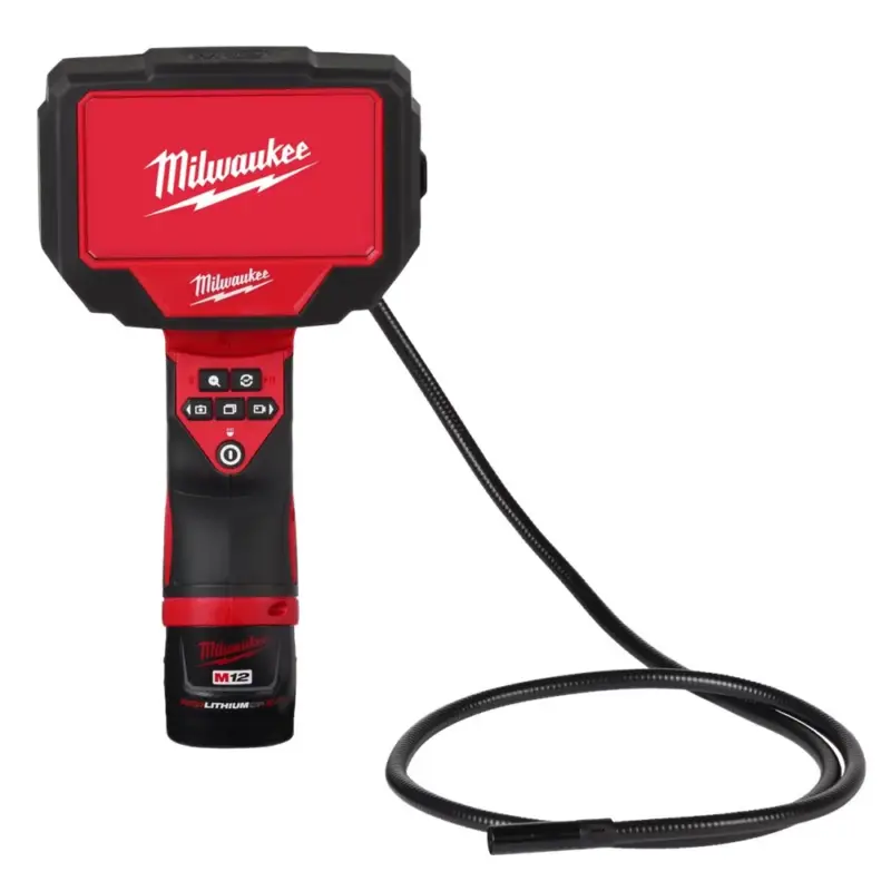 Geld-Terug-Garantie Milwaukee M12 360IC12-201C Inspectiecamera 360° 1.2m - 2.0Ah 12V