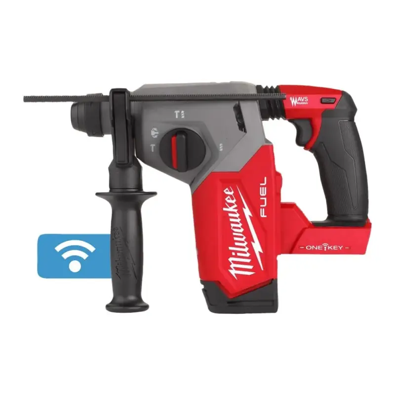 Koopje Milwaukee M18 ONEFH-0X ONE-KEY SDS-Plus Hamer met 4 standen 18V