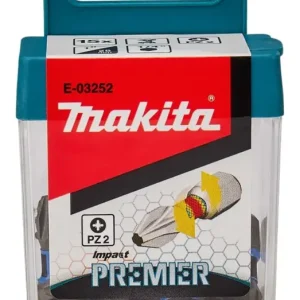 Voordeelprijs Makita Slagschroefbits PZ2x25mm Impact Premier - E-03252