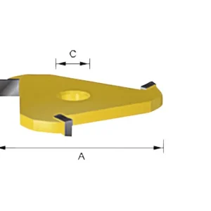 Ambachtelijk Makita Groefmes HM 3,0mm - D-12055