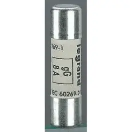 Wereldwijde Verzending Legrand Zekering industrieel 8A 10x38mmHRC gG met verklikker