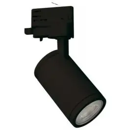 Topkwaliteit MEGAMAN MORA TRACK PAR16 LED uitwisselbaar zwart 18x15cm - 8W - IP20