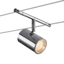 Fabrieksprijs SLV noblo TENSEO LED opbouw spot chroom - 450lm - 8.5W - 2700K - IP20