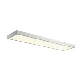 Direct Beschikbaar SLV paneel DALI LED plafondopbouwarmaturen grijs 120x30cm - 3400lm - 43W - 4000K - IP20