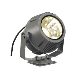 Trendy SLV FLAC BEAM led spot steengrijs met Philips DLM HET module - 1600lm - 27W - 3000K - IP65