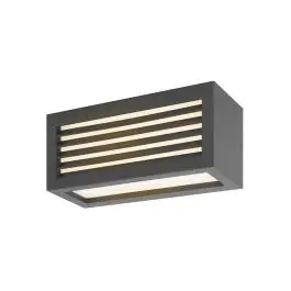 Gecertificeerd SLV BOX_L led outdoor wand- en plafondopbouwlamp antraciet - 600lm - 19W - 3000K - IP54