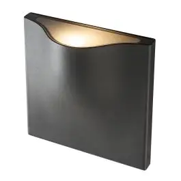 Finale Uitverkoop SLV VILUA L WL Wandopbouwarmatuur voor buiten antraciet - 940lm - 17W - 3000K - IP54