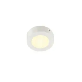Aanbieding SLV SENSER 12 LED plafondopbouwarmatuur rond wit 35x12cm - 420lm - 8.4W - 3000K - IP20