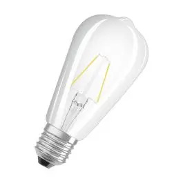 Bestseller OSRAM LED Retrofit CLASSIC ST 2.5W 827 Clear E27 14cm - 250lm - 2700K - IP20