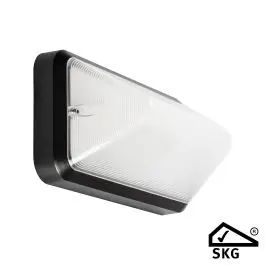 Lage Kosten Prolumia Pro-Fit zwart Frosted Nood LED uitwisselbaar - 7W - 4000K - IP66 - 28x14cm