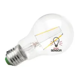 Veilige Betaling MEGAMAN A60 SENSOR FIL.5/40W 27K 10cm - 470lm - 2700K - IP20