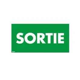 Legrand Sticker voor noodverlichting, tekst SORTIE 218x109mm Goedkoop