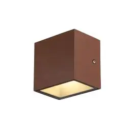 SLV SITRA S WL SINGLE led outdoor wandopbouwarmatuur roestkleurig CCT-s 12x11cm - 620lm - 6.2W - Origineel