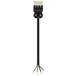Beperkte Voorraad WIELAND GST18I4 AANSLUITSNOER FEMALE 1,5MM² 2 METER PVC ECA GRIJS - IP20