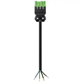 Alleen Vandaag WIELAND GST18I4 AANSLUITSNOER FEMALE 1,5MM² 1 METER PVC ECA GROEN - IP20