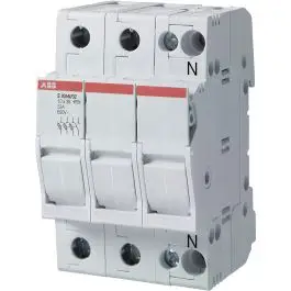 ABB Componenten Zekeringhouder max 20A, voor 8,5x31,5mm fuse - IP20 Topkwaliteit