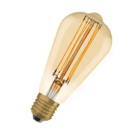 Speciale Aanbieding OSRAM Vintage 1906 LED CLASSIC SLIM FILAMENT EDISON DIMMABLE Gold E 14cm - 5.8W - 2200K - IP20