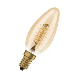 Uitverkoop OSRAM Vintage 1906 LED CLASSIC A,B,P SLIM FILAMENT DIMMABLE 3.4W 822 Gold E1 97cm - 2200K - IP20