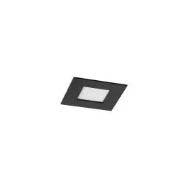 Bestseller Prolumia Pro-Ceiling inbouw LED niet uitwisselbaar zwart dimbaar 11x11cm - 500lm - 8W - 4200K - IP40