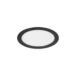 Hete Deal Prolumia Pro-Ceiling inbouw zwart dimbaar Ø240x19mm - 15W - 2700K - IP40