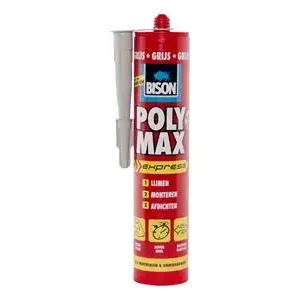 Aanbieding Bison poly max express (425gr grijs)