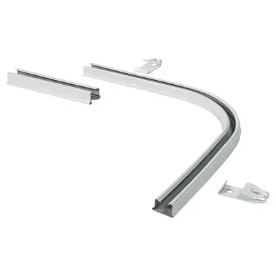 Aanbieding INT Bocht 90°+Verbinder PLUS Rail Wit