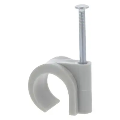 Weekendaanbieding Q-link buisclip rond 16-19 mm grijs.Inhoud 20 stuks
