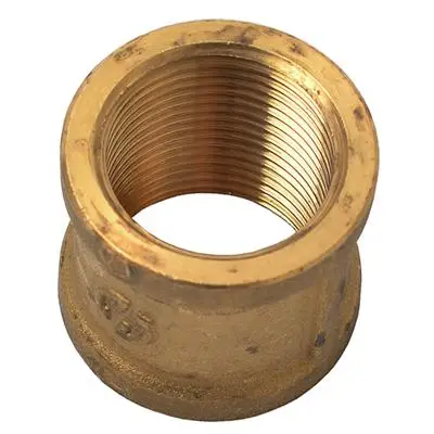 Aanbieding Draadkoppeling Recht Messing 1/2"Fx1/2"F