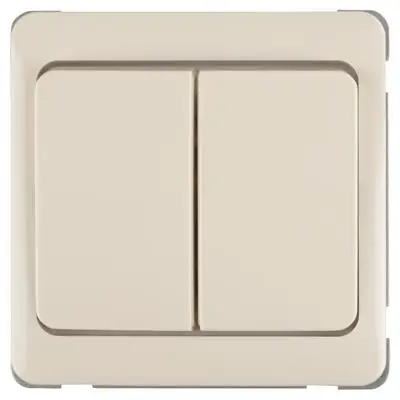 Wereldwijde Verzending PEHA ST inbouwschakelaar wissel/wissel crème