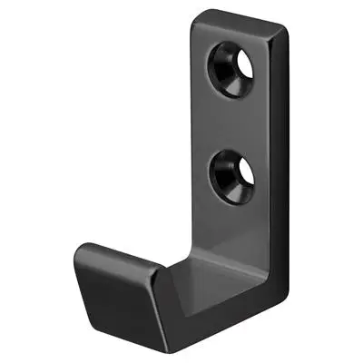 Dagaanbieding Differnz handdoekhaak recht mat zwart