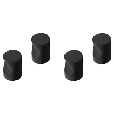 Differnz knop cilinder mat zwart 12 mm Voordeelprijs