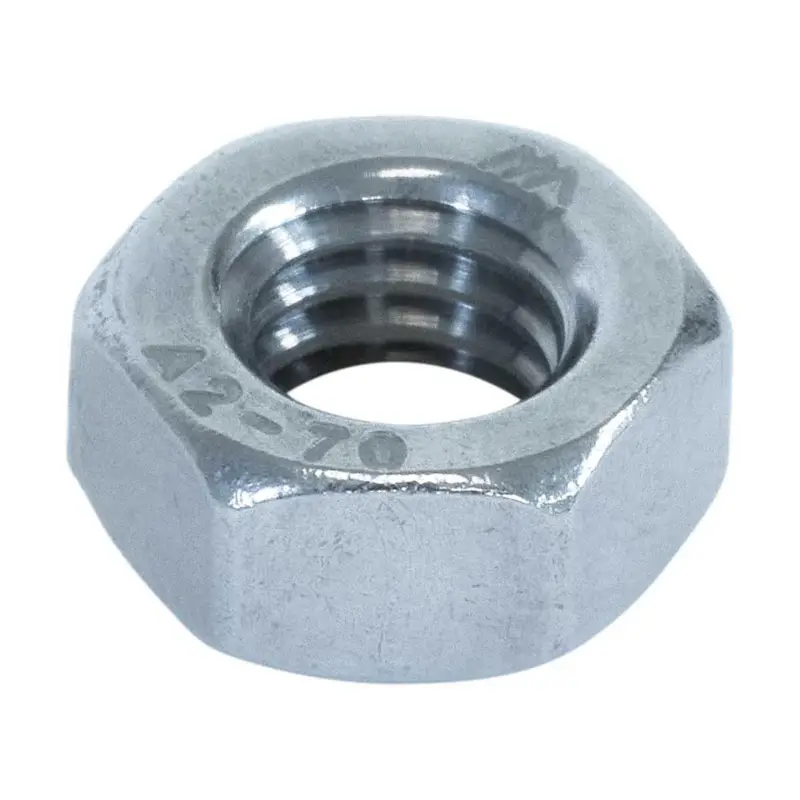 Zeskantmoer M6 - Verzinkt - Klasse 8 - DIN 934 (250 stuks) Fabrieksprijs