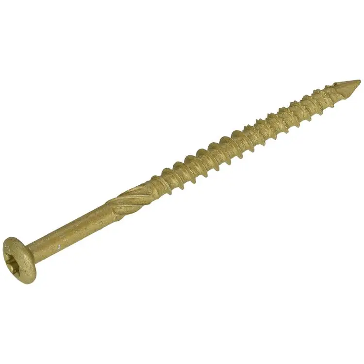 Trendy Dynaplus - Gevel- en potdekselschroef - Torx 15 - 4,0 x 40mm - AR-Bronze - CK (200 stuks)