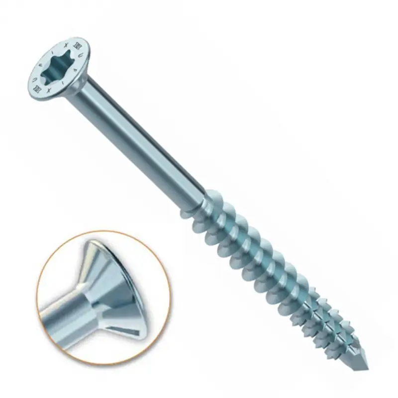 Alleen Vandaag Heco-UFIX MDF Schroeven - Torx 20 Verzinkt - 3,5x 40mm - Deeldraad (200 stuks)