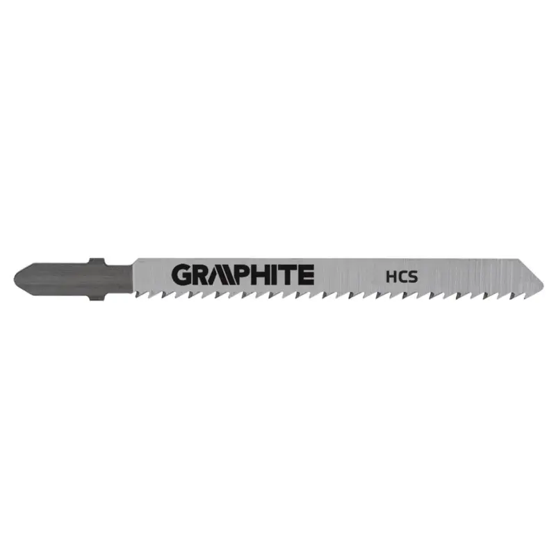 Laatste Versie GRAPHITE - Decoupeerzaagbladen - Voor hout/kunststof - Middel (2 stuks)