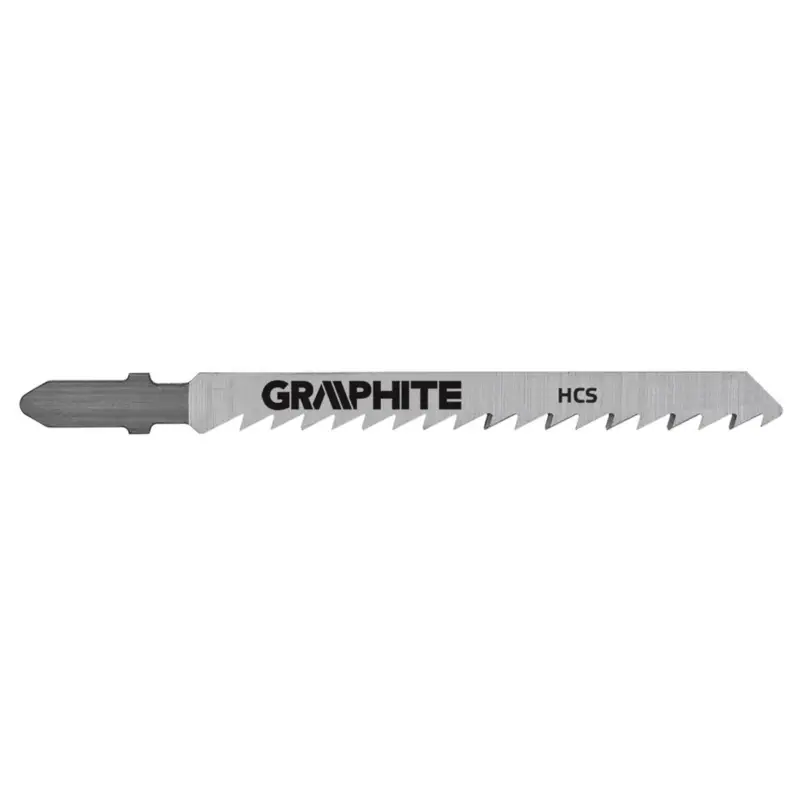 Fabrieksprijs GRAPHITE - Decoupeerzaagbladen - Voor hout/kunststof - Grof (2 stuks)
