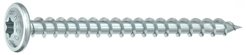 Ambachtelijk Heco Topix-Plus Schroeven - Torx tellerkop - 6x 40mm - Voldraad (200 stuks)