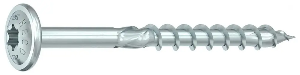 Geld-Terug-Garantie Heco Topix-Plus Schroeven - Torx tellerkop - 8x 360mm - Deeldraad (50 stuks)