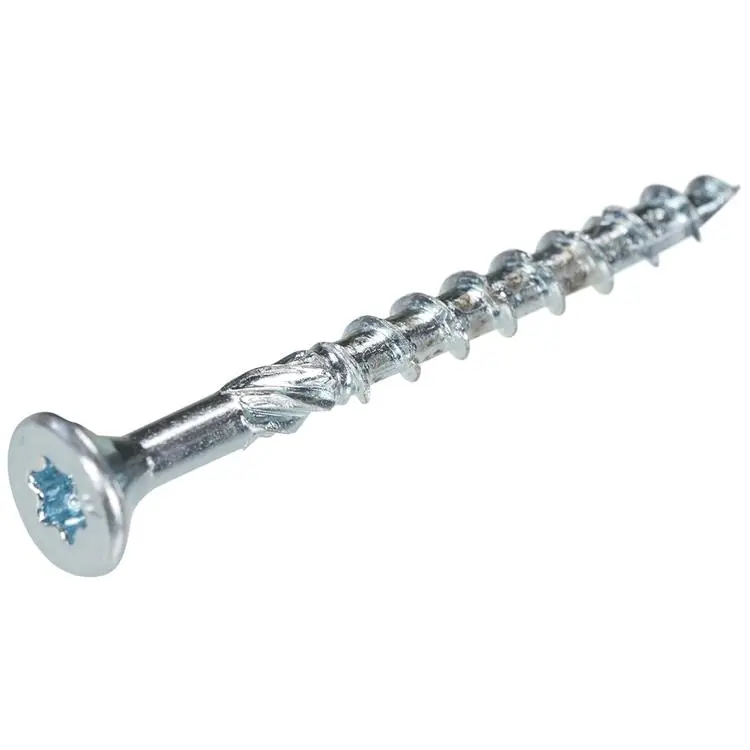 Woodies - schroeven Ultimate - Torx 20 Platkop - 4 x 35mm - Deeldraad - Verzinkt (200 stuks) Aanbieding