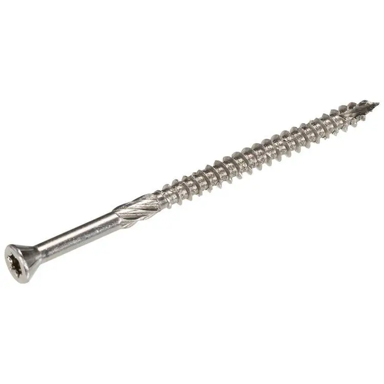 Origineel Woodies - Vlonderschroeven - Torx 25 Platverzonken kop - 5 x 40mm - Deeldraad - RVS-410 (200 stuks)