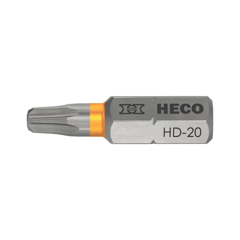 Tijdelijk Beschikbaar Heco - Drive-Bits - Torx 20 - 25mm Blister verpakking 2 stuks