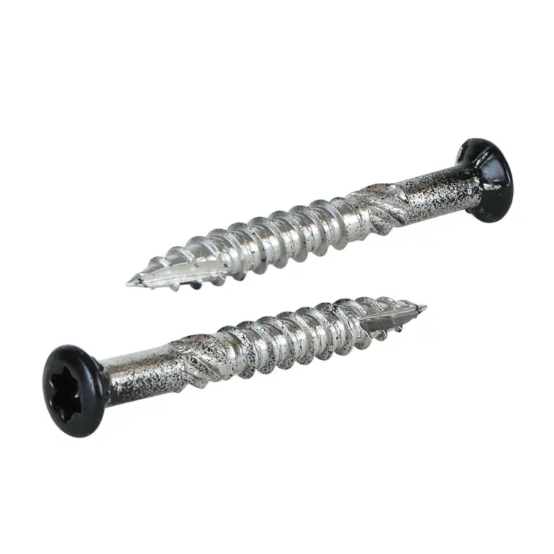 Actieprijs Radix - Potdeksel - Tuinhout schroeven - Zwarte kop - Torx 5,0x40mm - RVS (200 stuks)