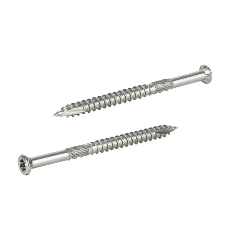 Voordeelprijs Radix - Vlonder - Tuinhout schroeven - Torx 5,0x70mm - T25 - RVS (100 stuks)