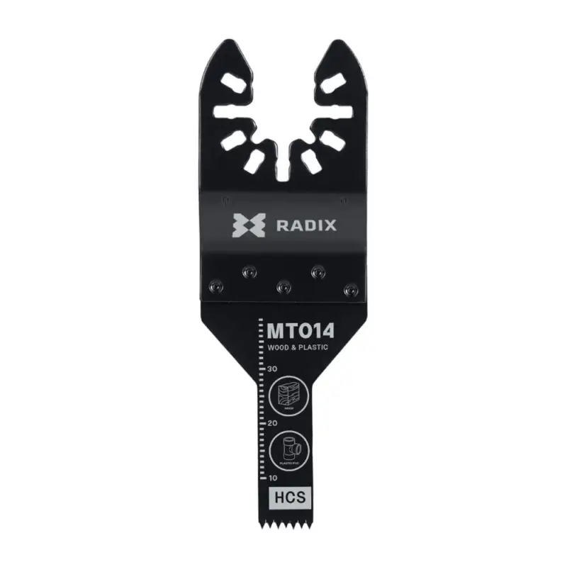 Beperkte Voorraad Radix - Multitool zaagblad - HCS - 18 tanden (1.4mm) - Gefreesd - 40x10mm